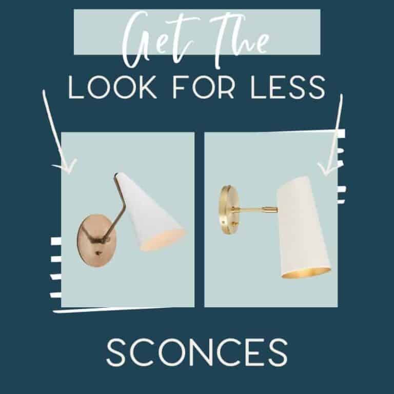 Get The Look For Less – Sconces