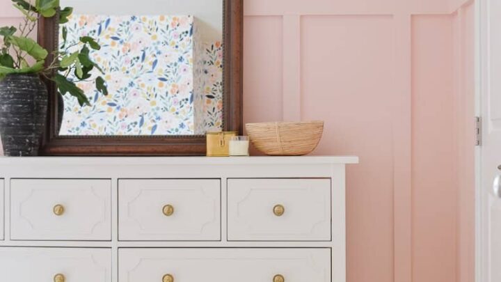 Hemnes dresser clearance with mirror