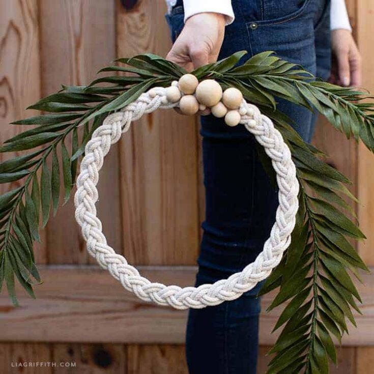 Image for Braided Rope Wreath