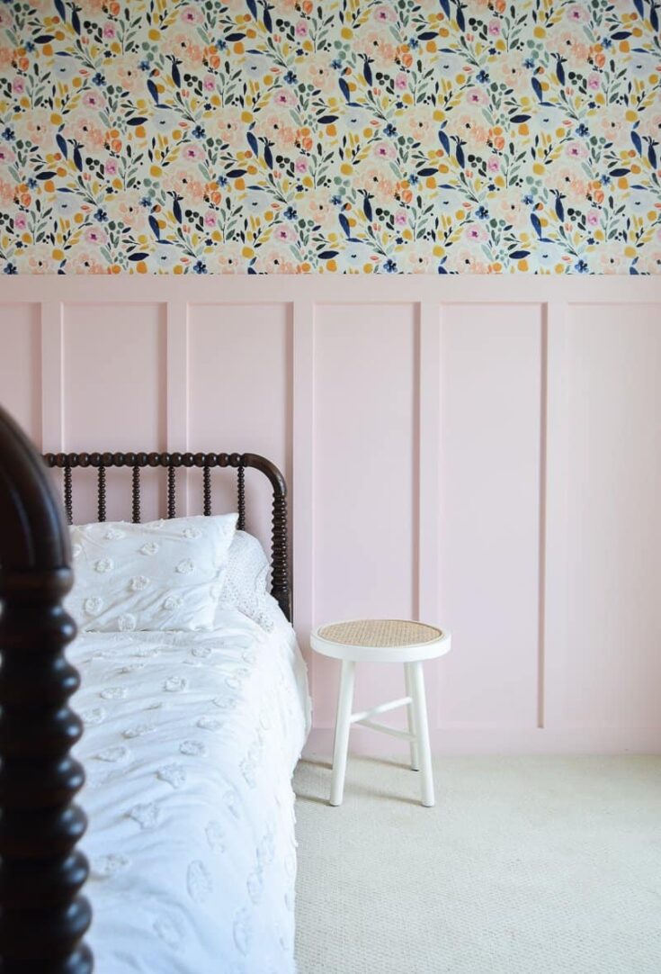 DIY Cane Nightstand