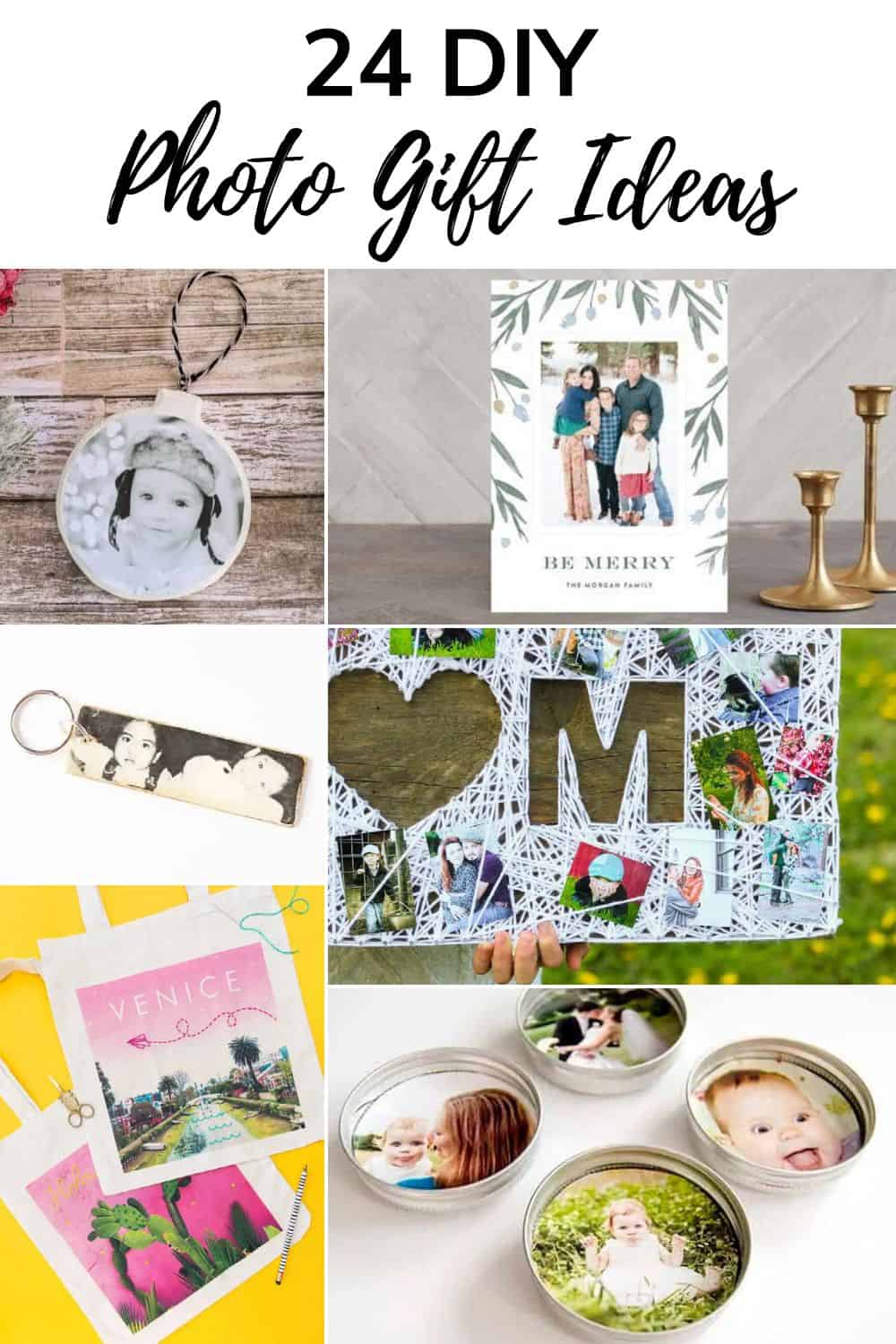 25+ Unique DIY Gifts with Photos - Making Joy and Pretty Things