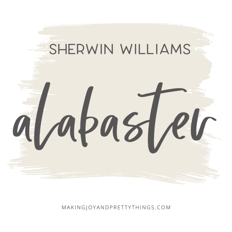 Sherwin Williams Alabaster Paint Color Overview