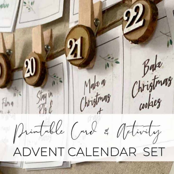 Image for Free Advent Calendars & Numbers Printable (+ 72 Activity Cards!)