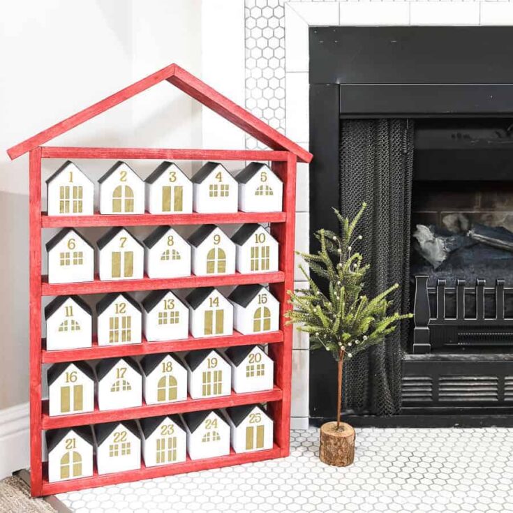 Image for DIY Advent Calendar with Paper Houses