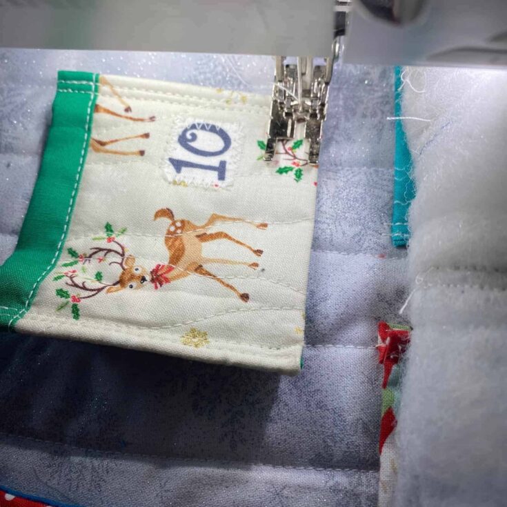 Image for Quilted Advent Calendar from Fabric Scraps