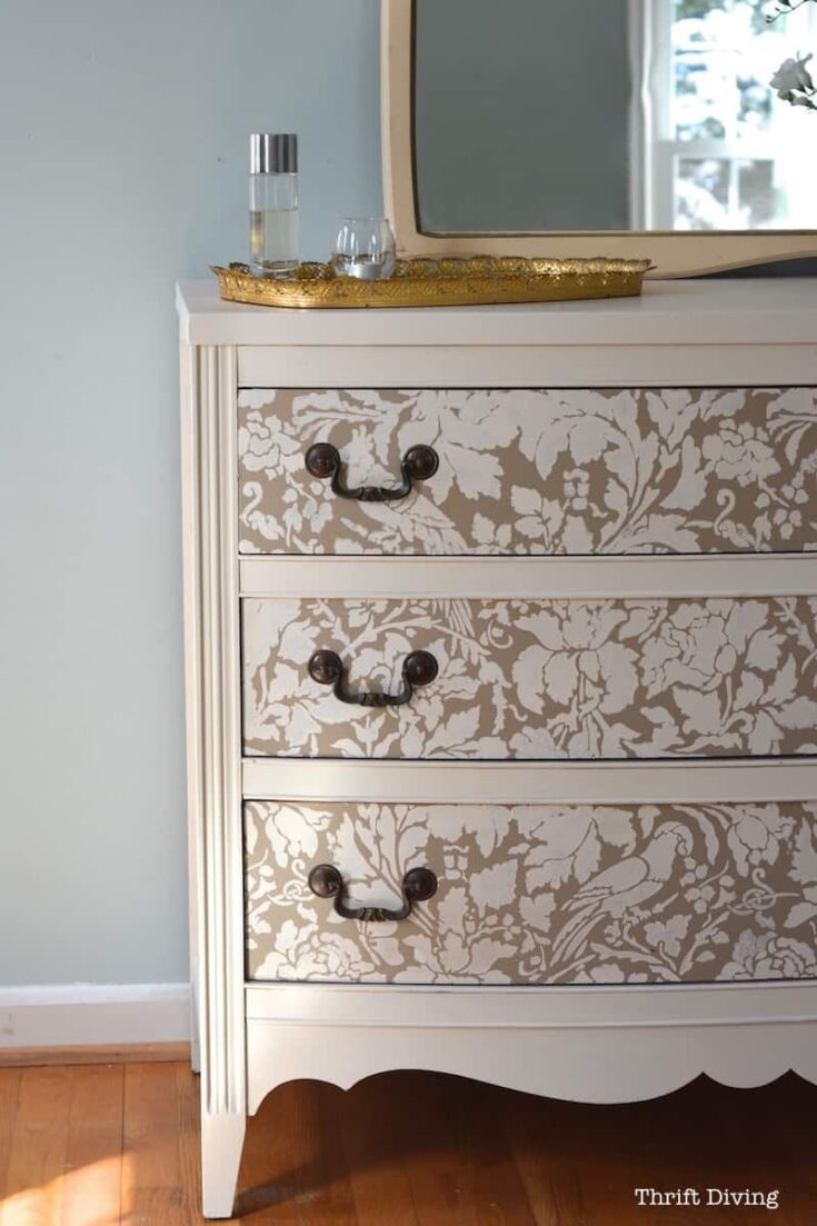 Antique Gold Stencil Creme