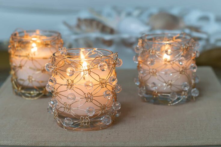 44+ DIY Candle Holder Ideas - Making Joy and Pretty Things