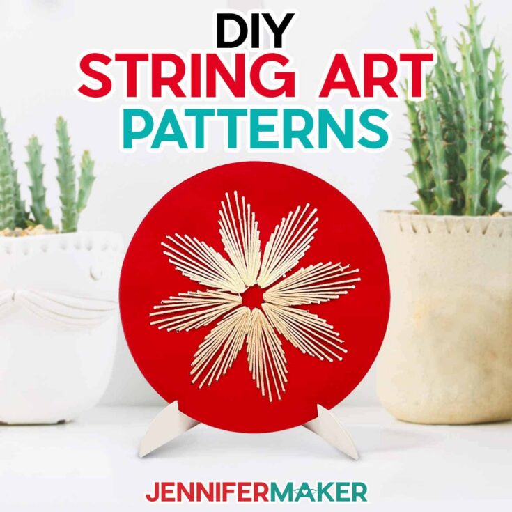 Image for String Art Patterns For Beginners - No Nails Needed!
