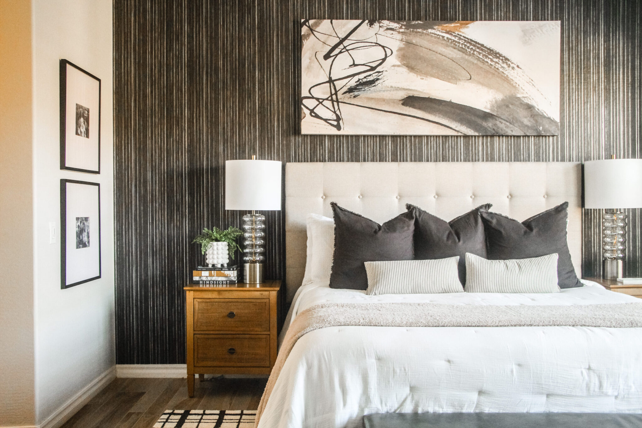 Wallpaper Accent Walls For Your Bedroom - Making Joy and Pretty Things