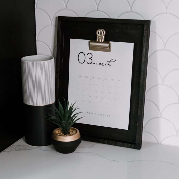 Image for DIY Calendar Display