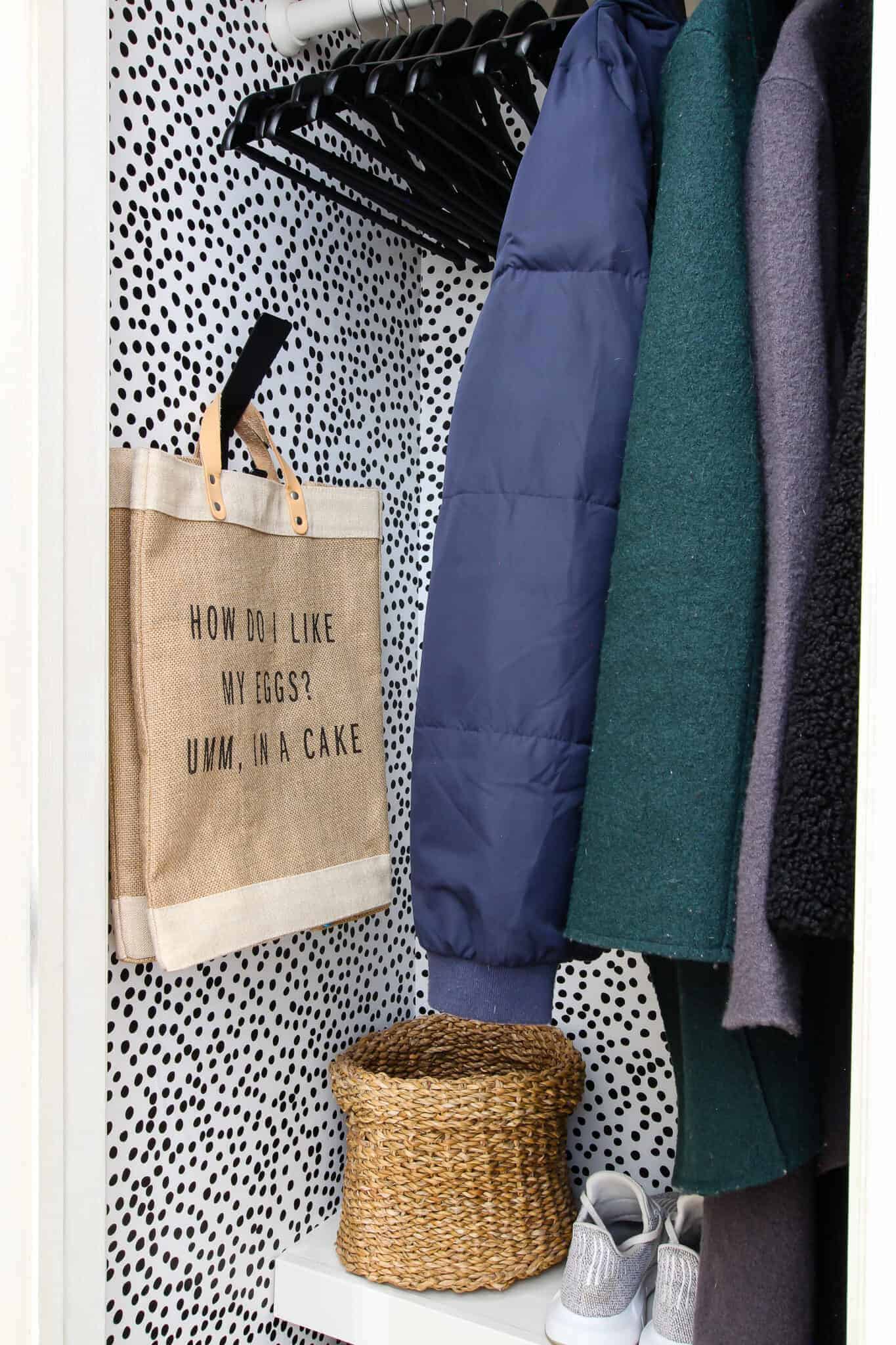 Creative Closet Wallpaper Ideas - Making Joy and Pretty Things