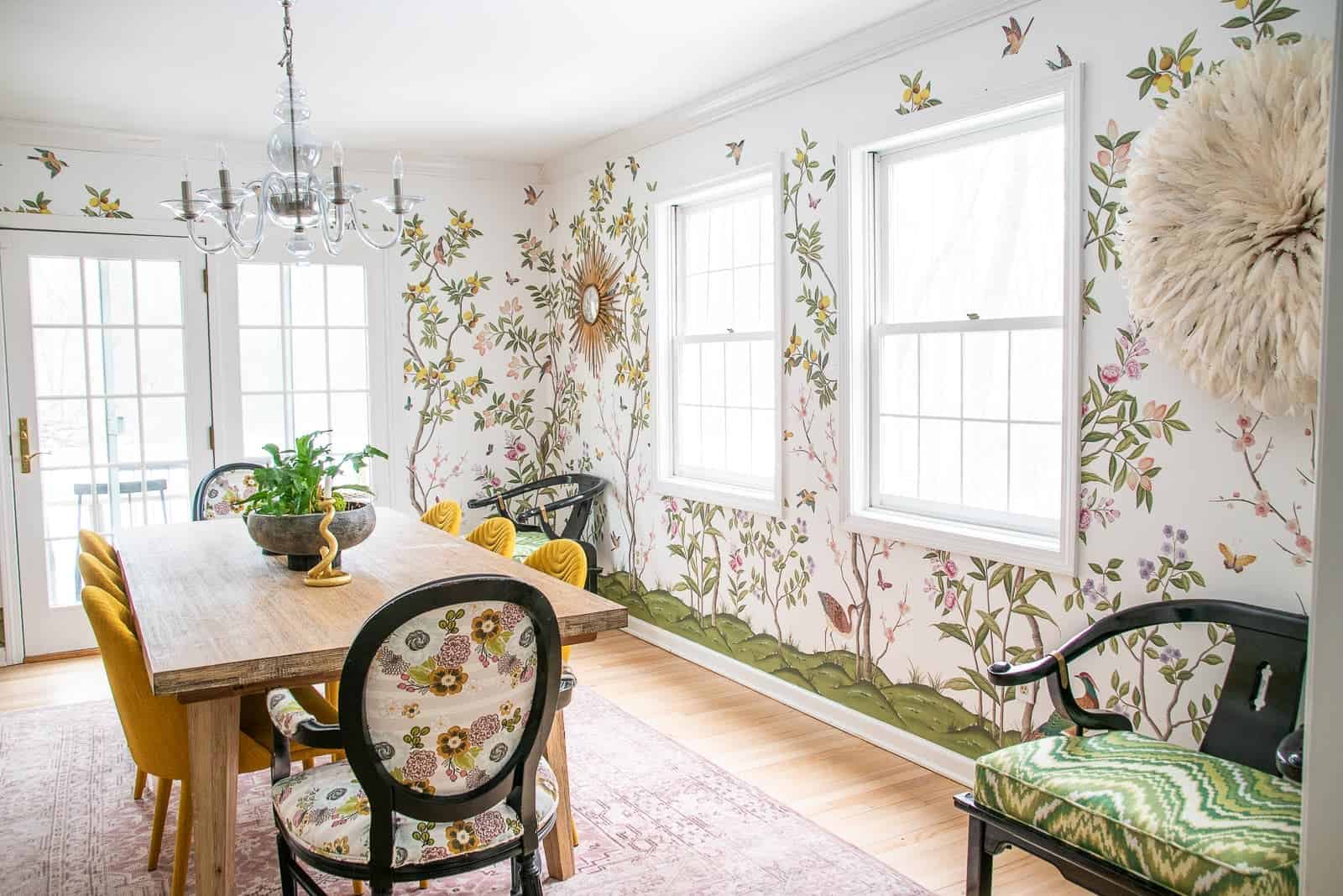 Dining Room Wallpaper Ideas Making Joy and Pretty Things