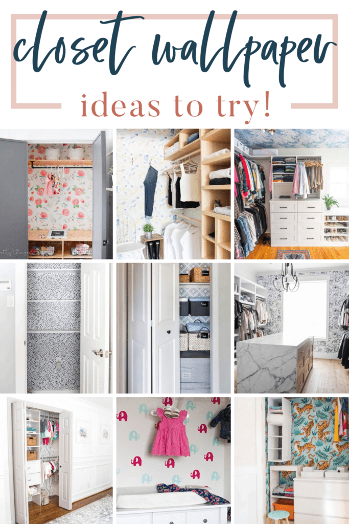Ready to give your closet an entirely different look? Let's get inspired with these closet wallpaper ideas !
