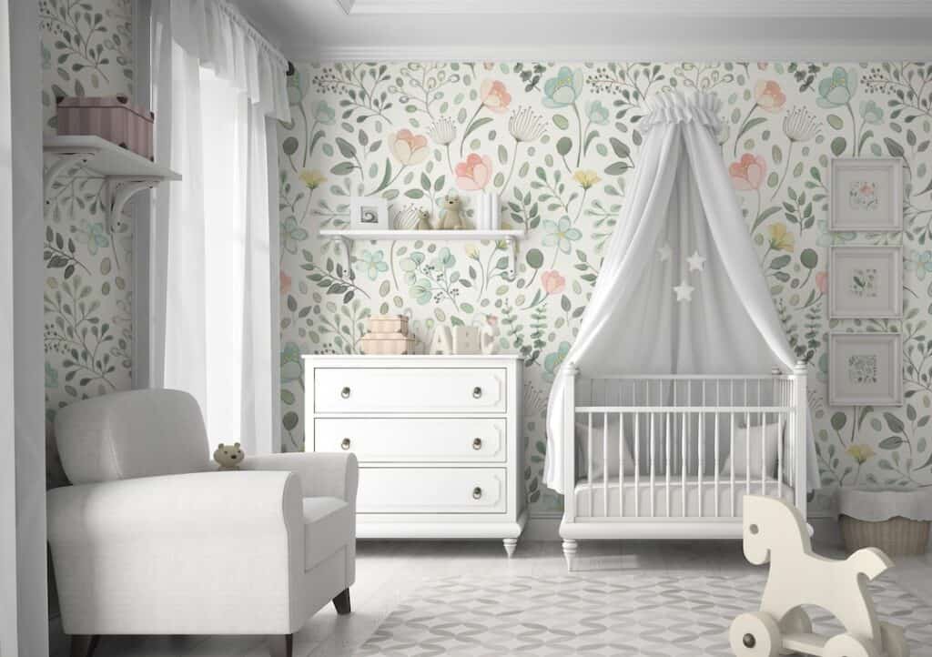 16+ Nursery Wallpaper Ideas - Making Joy and Pretty Things