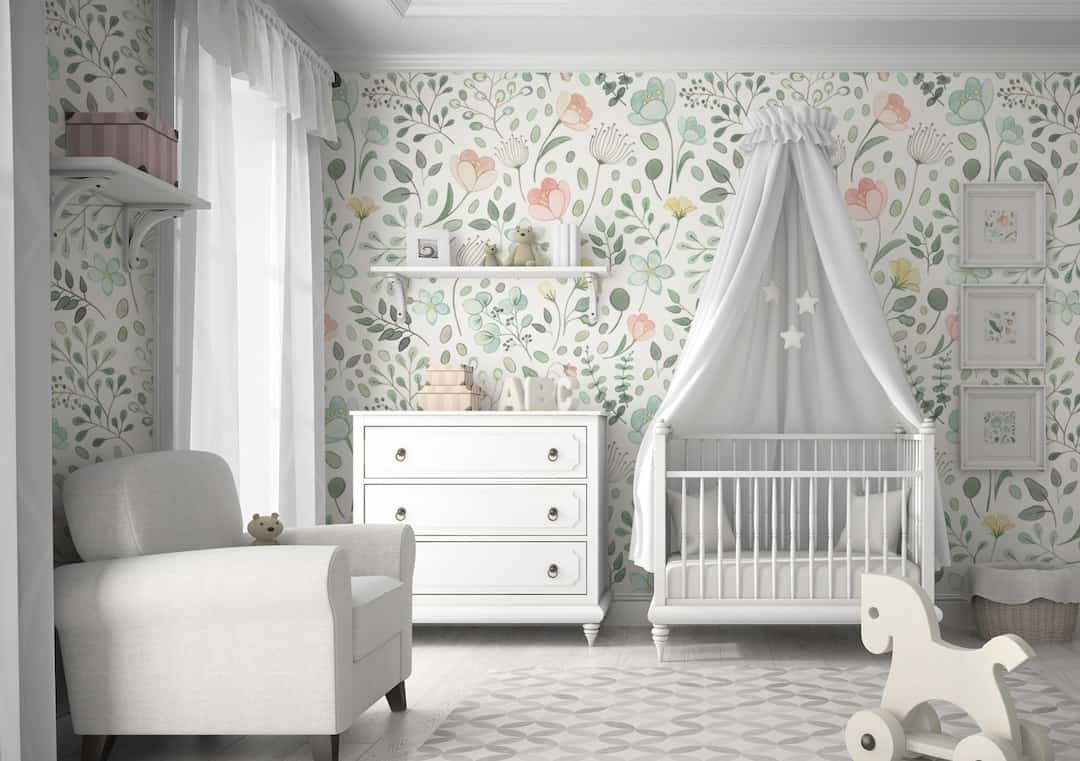 16+ Nursery Wallpaper Ideas - Making Joy and Pretty Things