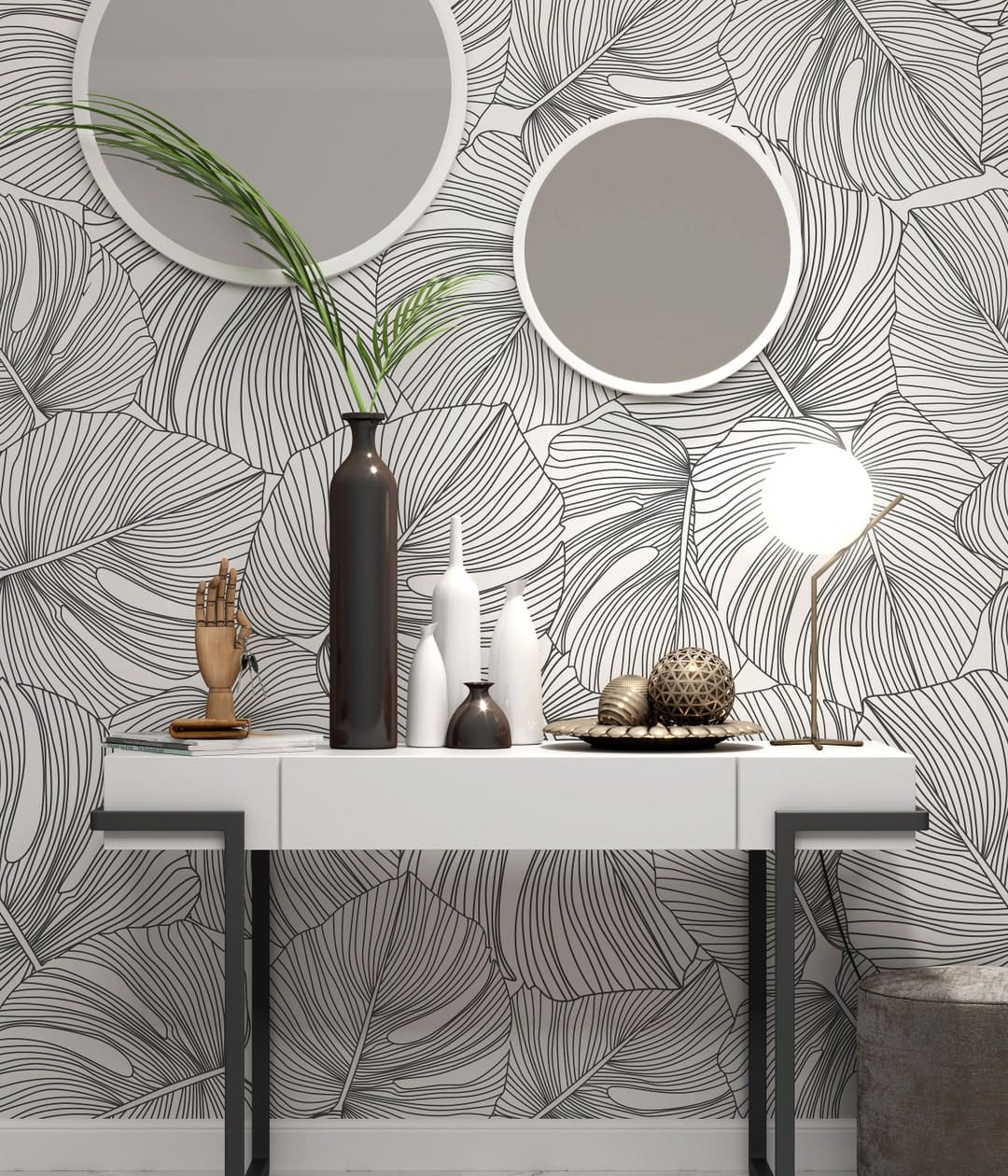 Entryway Wallpaper Ideas For A Welcoming Feeling - Making Joy and ...