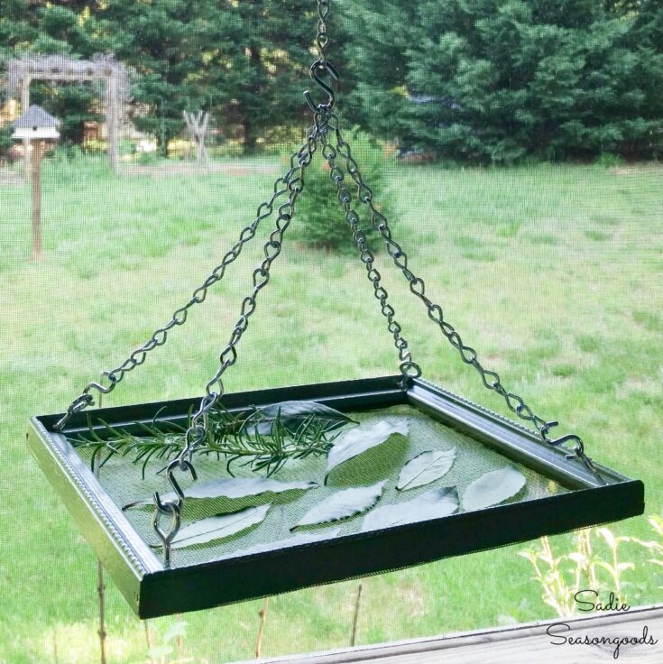 Image for Picture Frame Drying Rack for Herbs