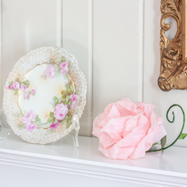 Image for Vintage-Style Spring Mantel